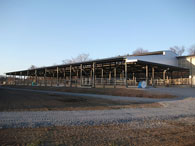 家畜担い手育成総合精美事業茨城中西部地区　家畜保護施設フリーストール牛舎（圷牧場）　建築工事
